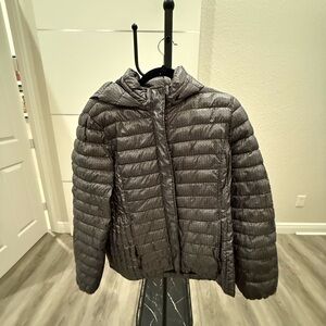 Gray Puffer Jacket 32 Heat large